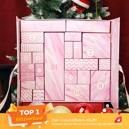 💝Das beste Geschenk💝24 Tage voller Überraschungen – Adventskalender aus rosa Marmor 2025