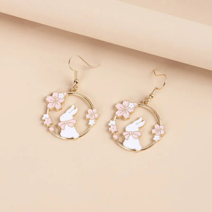 1 Pair Cute Kitten Drop Hook Earrings