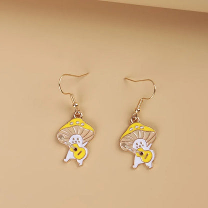 1 Pair Cute Kitten Drop Hook Earrings