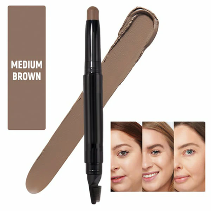 🌟Stop skipping brows with this 2-in-1 easy brow stick