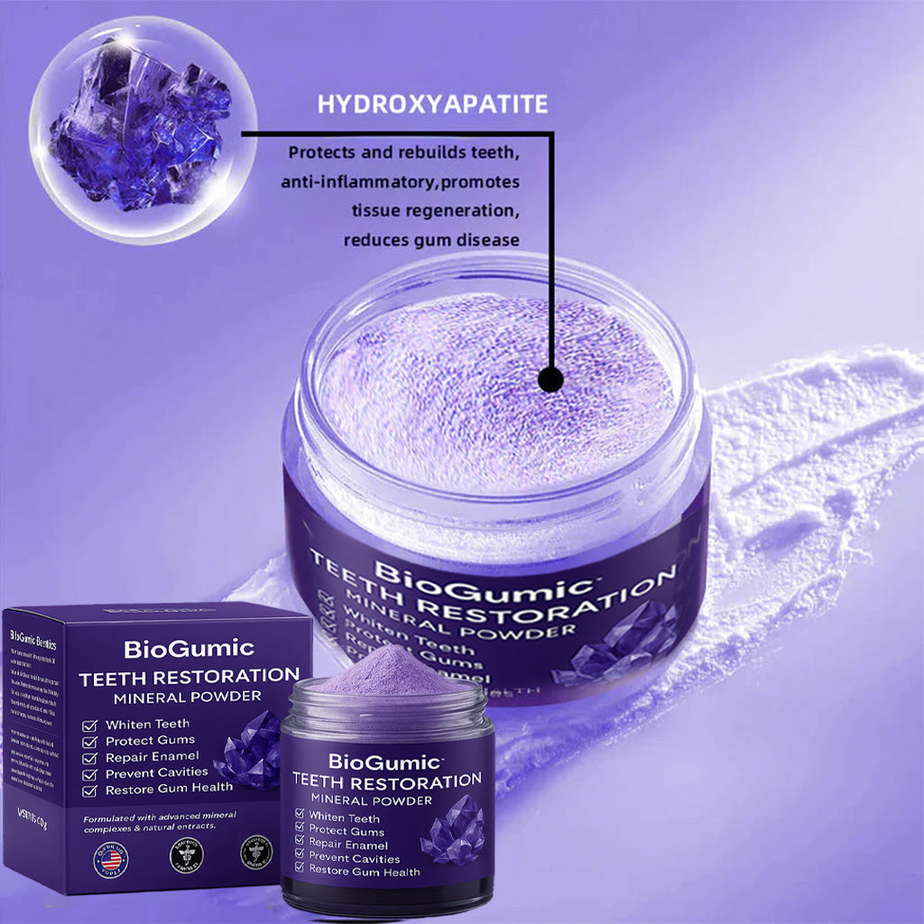 🦷 BioGumic™ — ADA-Certified Mineral Therapy for Total Oral Restoration
