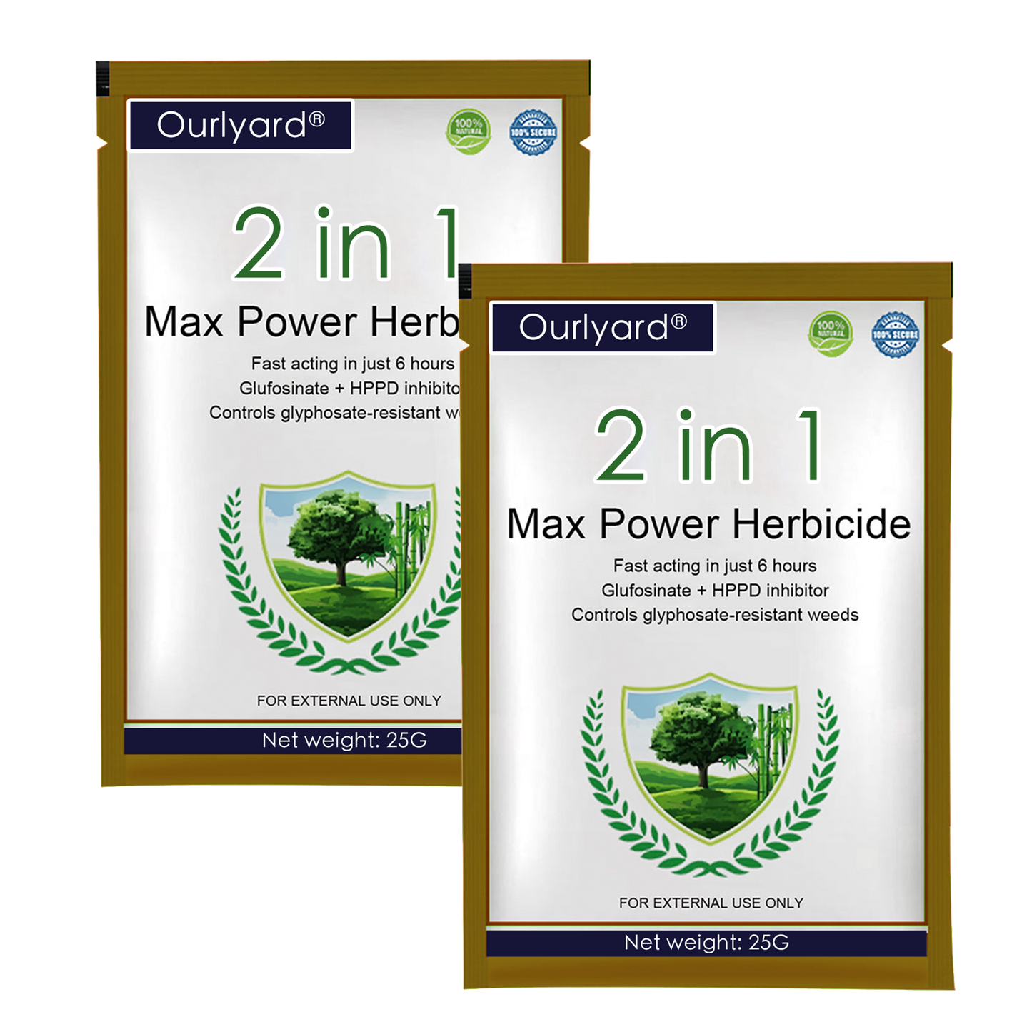 [Offizieller Shop] Ourlyard® 2-in-1 Max Power Herbizid – 6-Stunden-Wirkung – Kein Warten mehr