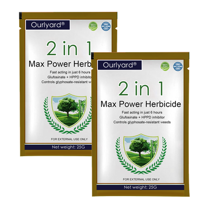 [Offizieller Shop] Ourlyard® 2-in-1 Max Power Herbizid – 6-Stunden-Wirkung – Kein Warten mehr
