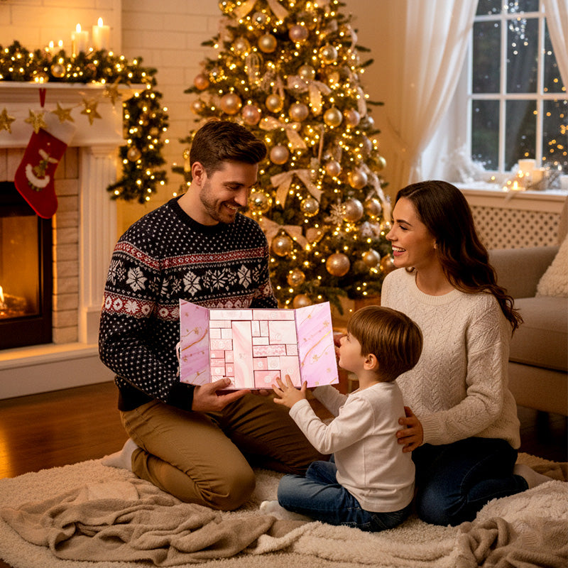 💝Das beste Geschenk💝24 Tage voller Überraschungen – Adventskalender aus rosa Marmor 2025