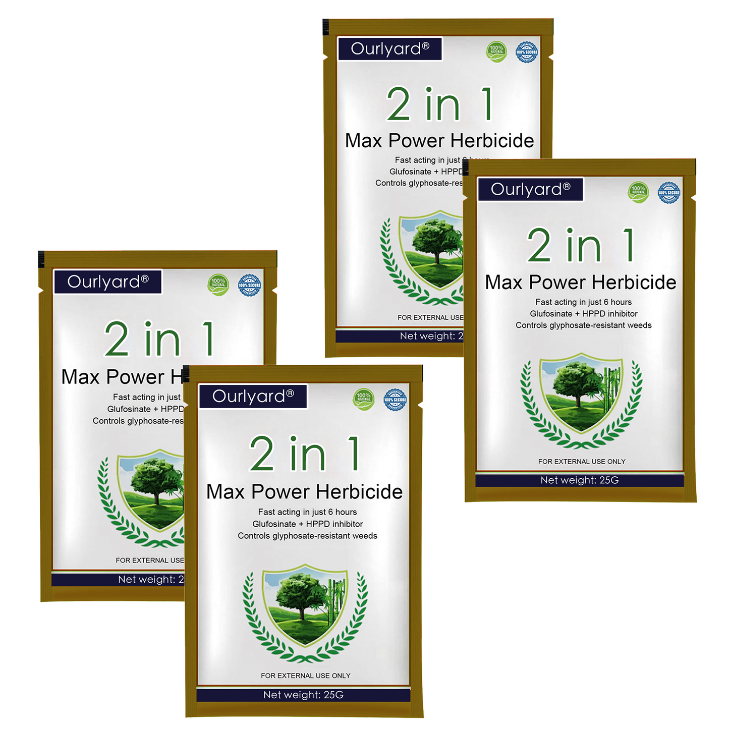 [Offizieller Shop] Ourlyard® 2-in-1 Max Power Herbizid – 6-Stunden-Wirkung – Kein Warten mehr