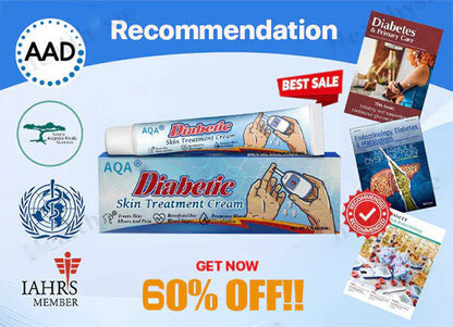 🔥🔥🔥Final 2 hours 60% OFF:AQA® Diabetic Foot Healing Cream
