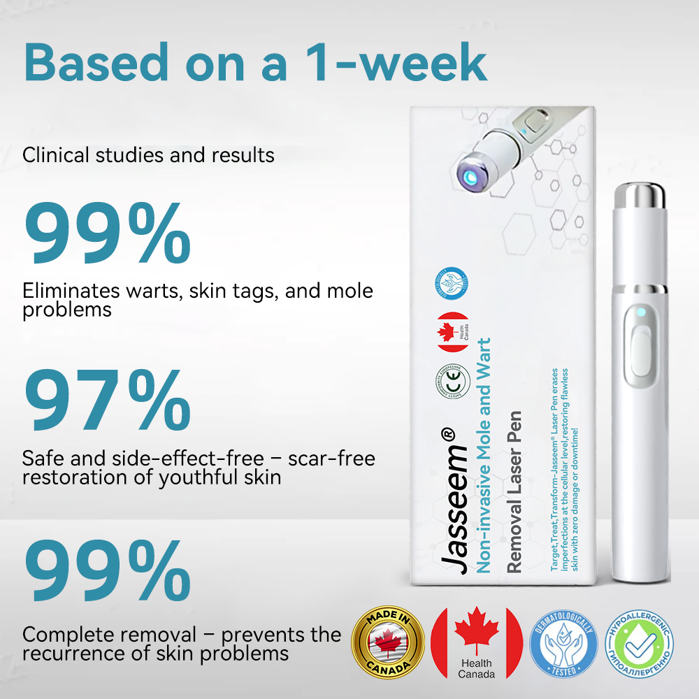 𝐉𝐚𝐬𝐬𝐞𝐞𝐦® Medical-Grade Laser Pen 🔥 (Powered by CO₂ laser technology – effectively removes moles, warts, skin tags, pigmentation spots, and other skin imperfections)🏆