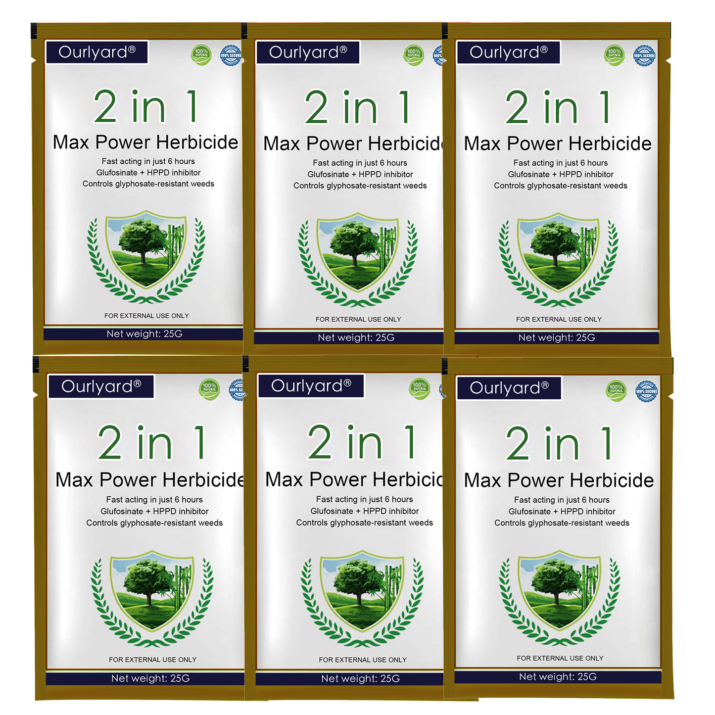 [Offizieller Shop] Ourlyard® 2-in-1 Max Power Herbizid – 6-Stunden-Wirkung – Kein Warten mehr