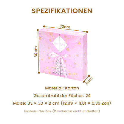 💝Das beste Geschenk💝24 Tage voller Überraschungen – Adventskalender aus rosa Marmor 2025