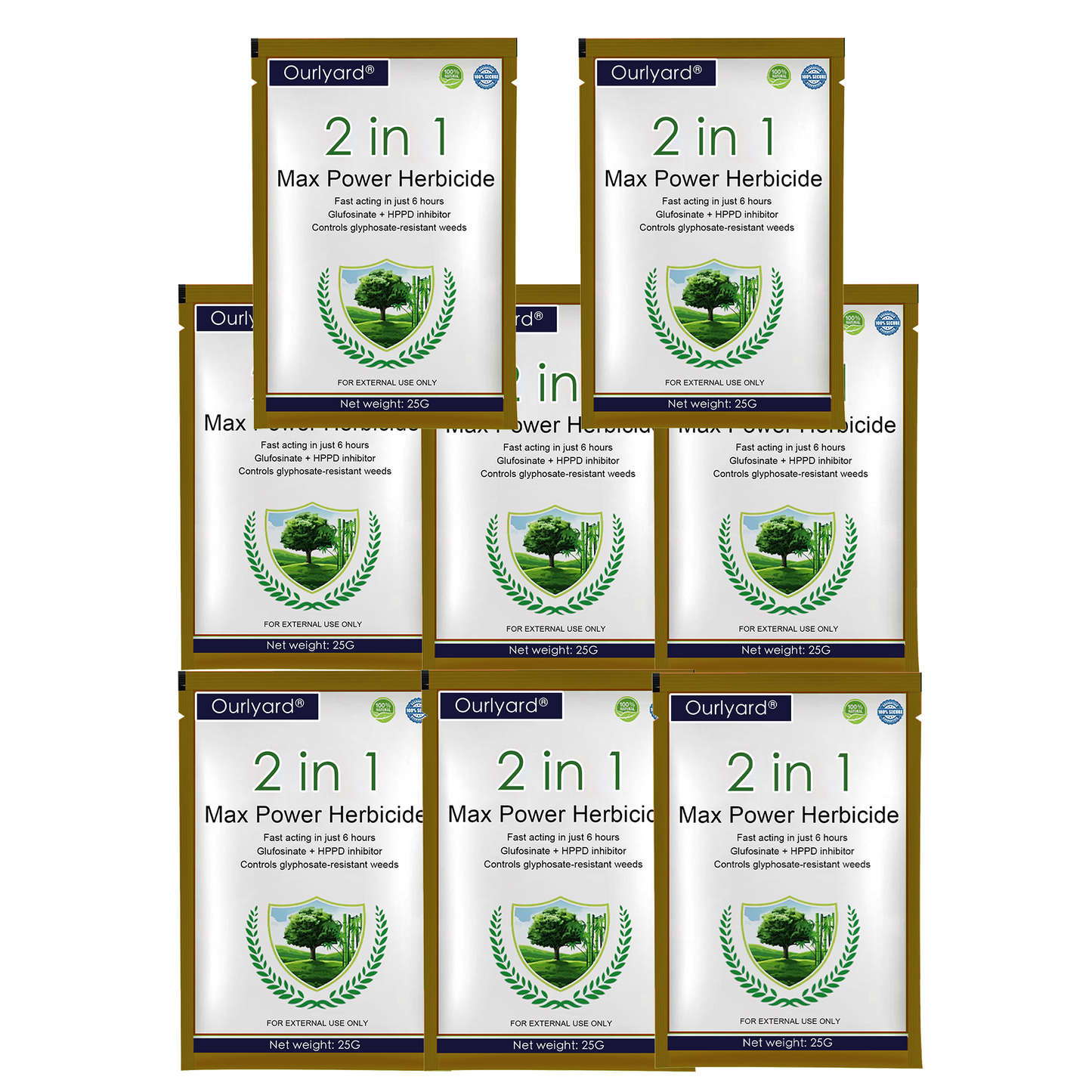 [Offizieller Shop] Ourlyard® 2-in-1 Max Power Herbizid – 6-Stunden-Wirkung – Kein Warten mehr