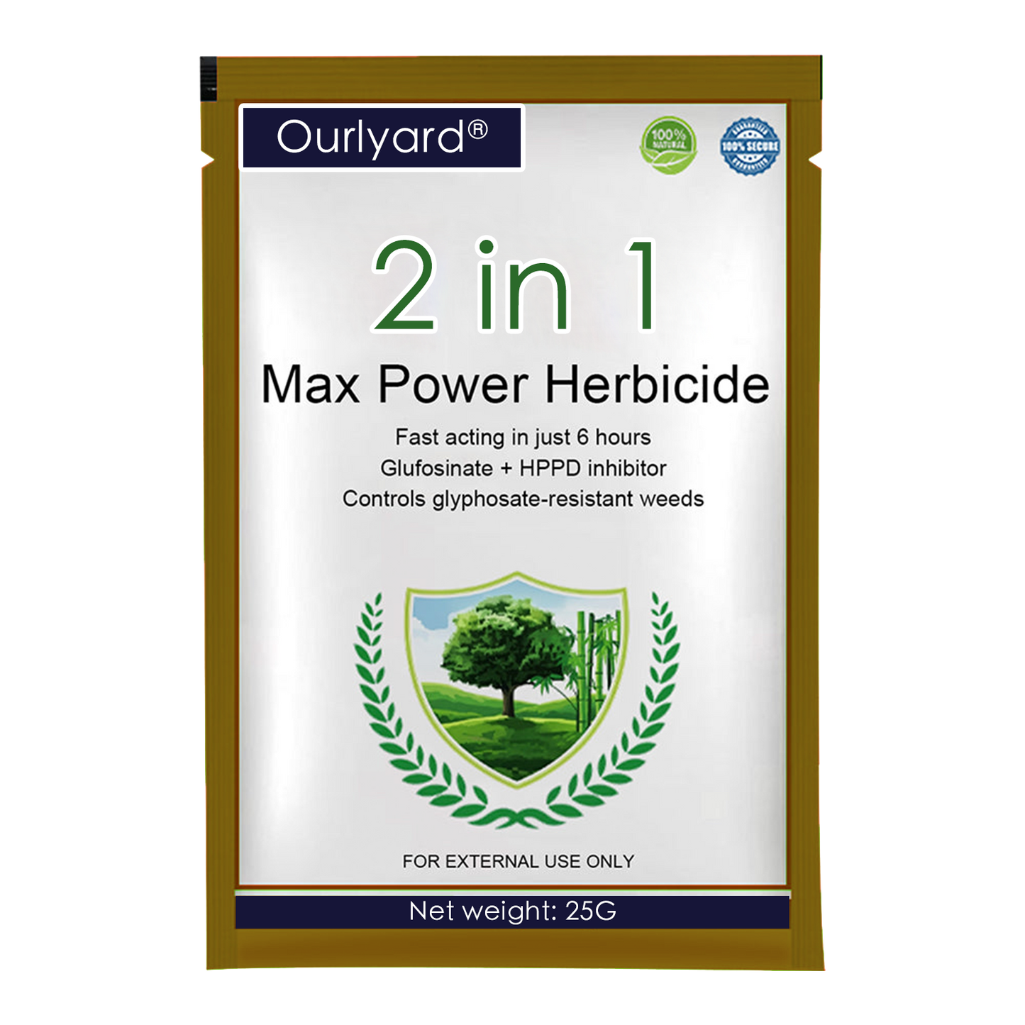 [Offizieller Shop] Ourlyard® 2-in-1 Max Power Herbizid – 6-Stunden-Wirkung – Kein Warten mehr