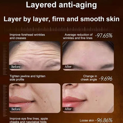 🌿【One touch to remove wrinkles】Micro-molecular collagen anti-wrinkle lotion