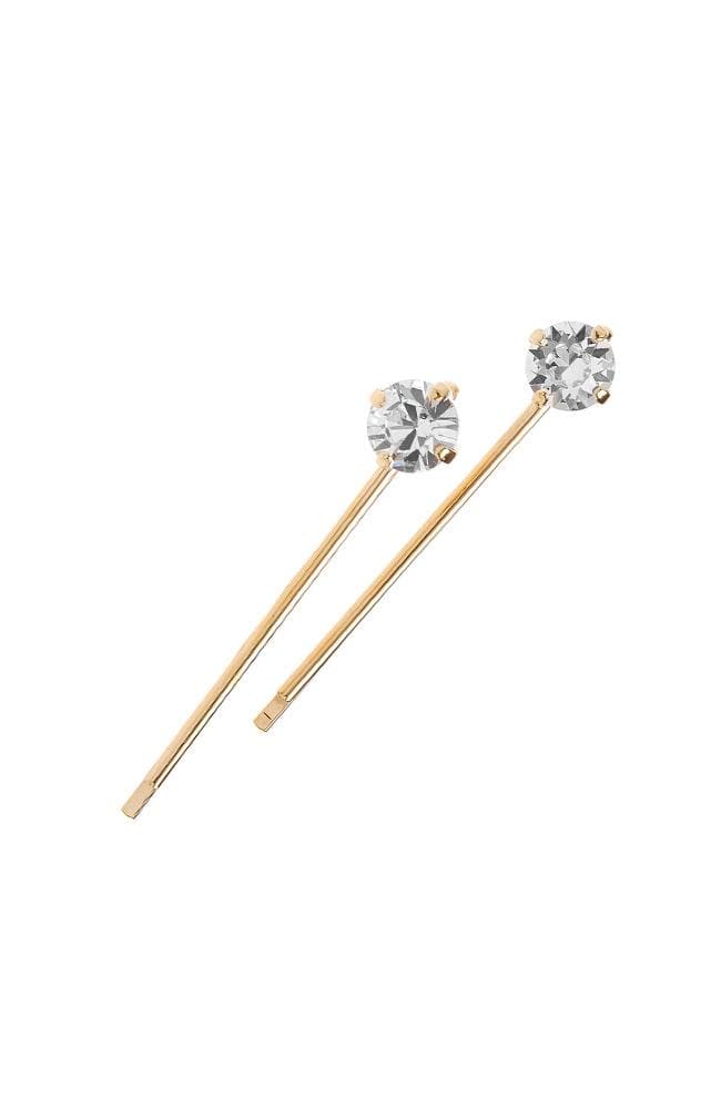 Little Gem Crystal Bobby Pin Pair