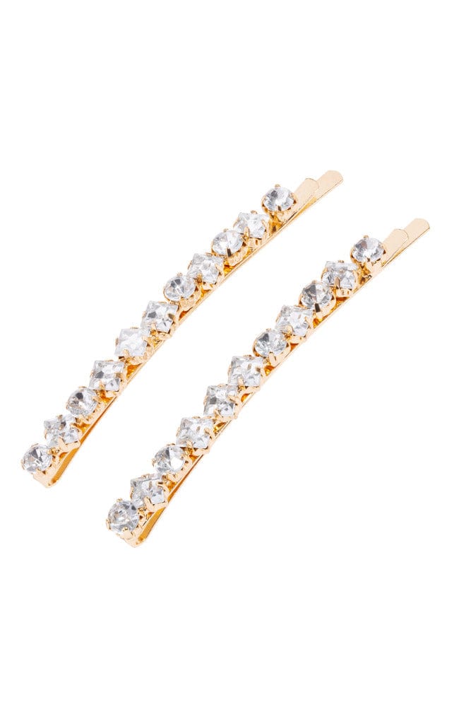 Crystal Bobby Pins, 2-Pack