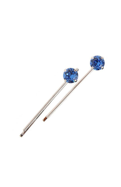 Little Gem Crystal Bobby Pin Pair
